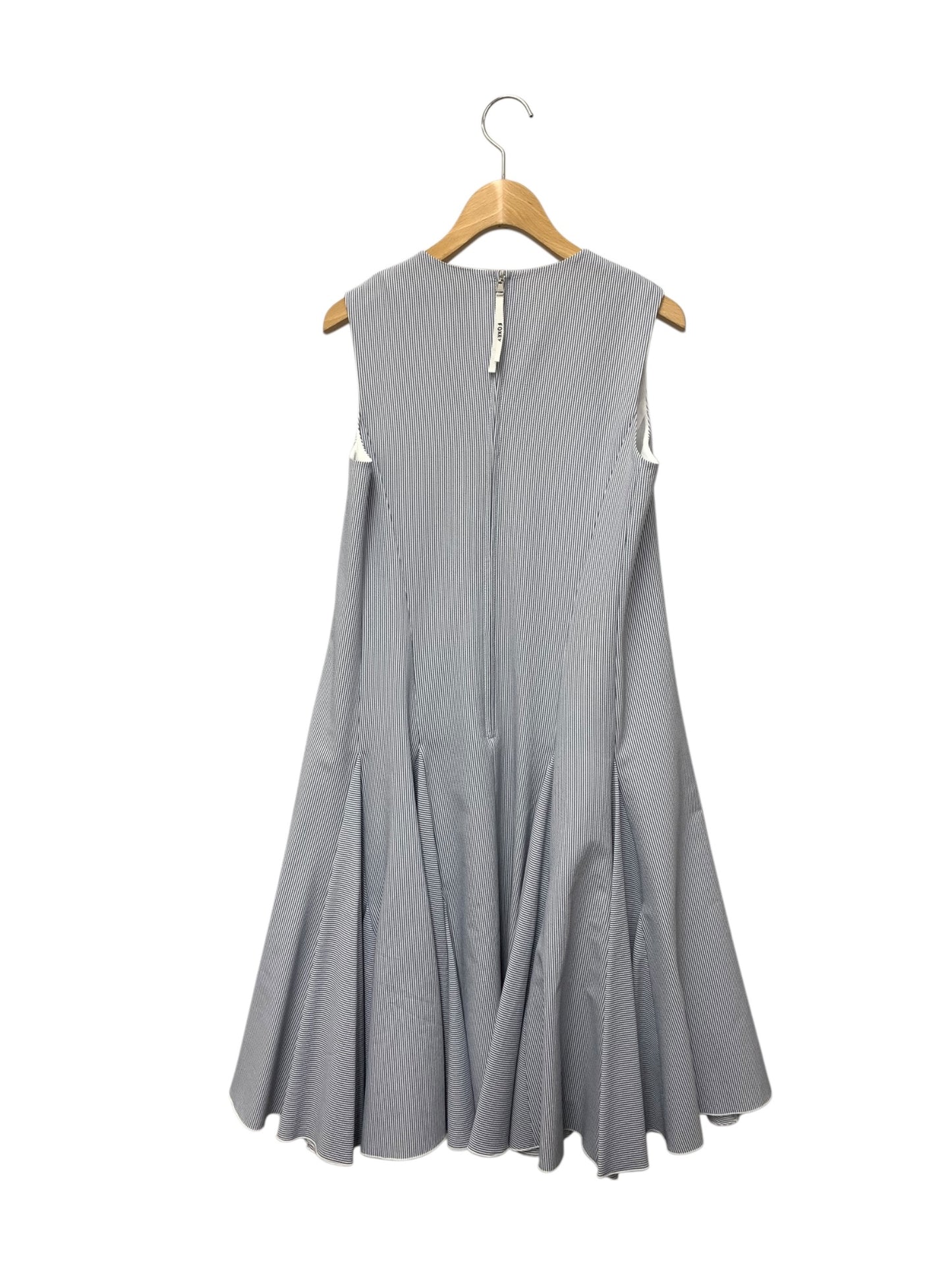 フォクシーニューヨーク 42640 ワンピース 38 ブルー Whisper Dress ITLB2UG0L41C