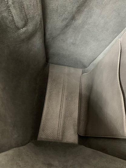 ヒロフ トートバッグ グレー レザー ITQHK249R1J0