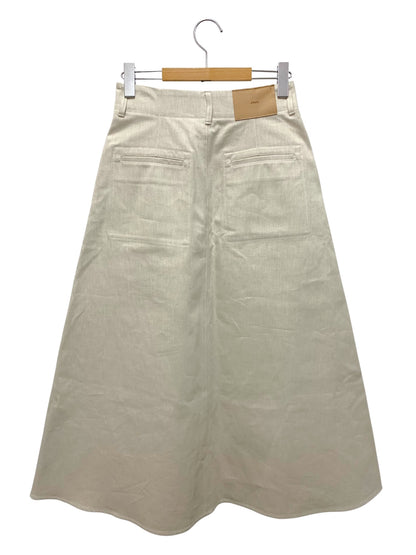 エブール リアクティブデニム トラペーズスカート 3710500136 38 オフホワイト IT71O8A2YN36