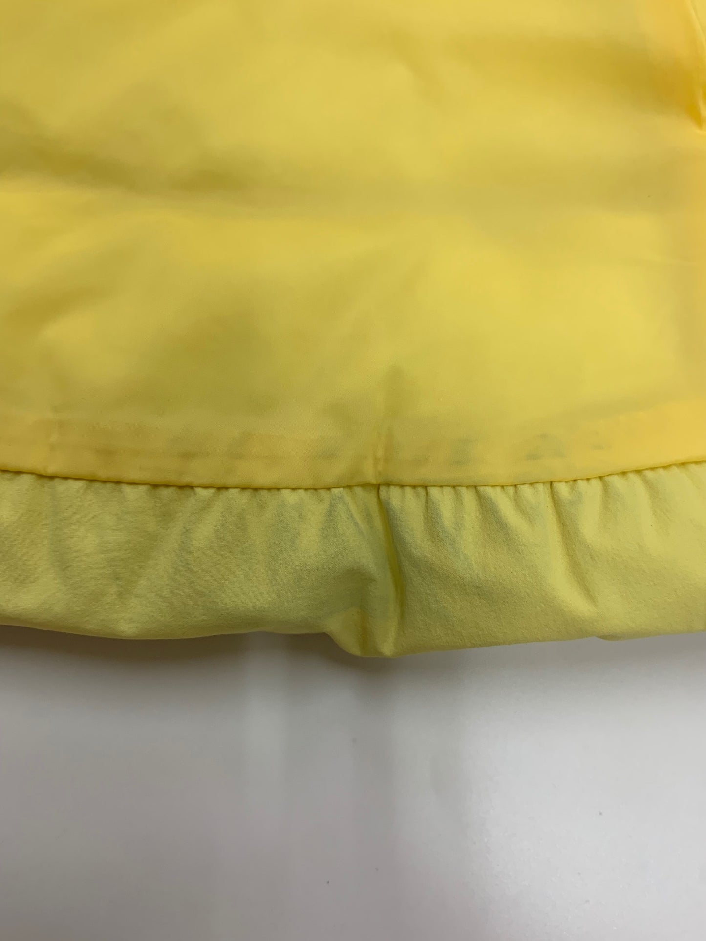 エムズグレイシー フェイクファー付き ショート 319606 ダウンジャケット 38 イエロー フリル ITPK9J3HIXQE