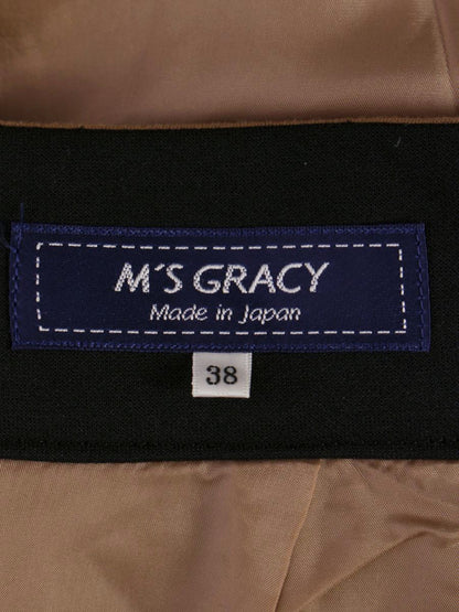 エムズグレイシー 9568 スカート 38 ブラウン 刺繍 ITNQG7UNWOTW 【SALE】