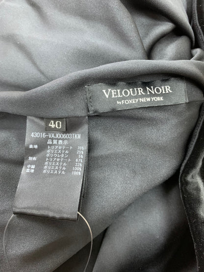 ベロアノワール by フォクシーニューヨーク Vest Broadwey 43016 ベスト 40 ブラック ITV1NUXNRQ1I