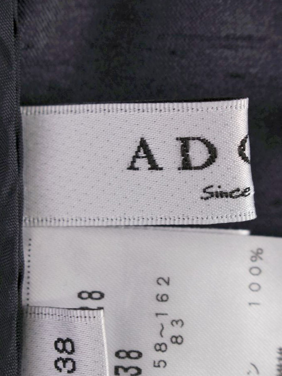 アドーア 531-110328 ブラウス 38 ネイビー シースルー IT5LQE6YY301 【SALE】