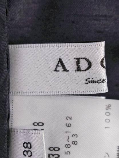 アドーア 531-110328 ブラウス 38 ネイビー シースルー IT5LQE6YY301 【SALE】