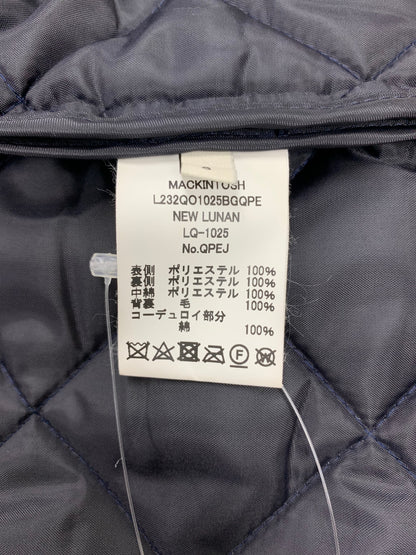 マッキントッシュ L232QO1025BGQPE キルティングジャケット 8 ネイビー ゴールドボタン コーデュロイ ITDWSJRAB6T8