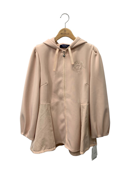 エムズグレイシー 315517 パーカー 40 ピンク フード 刺繍 ロゴ リボン ITO5GVTQEMLA