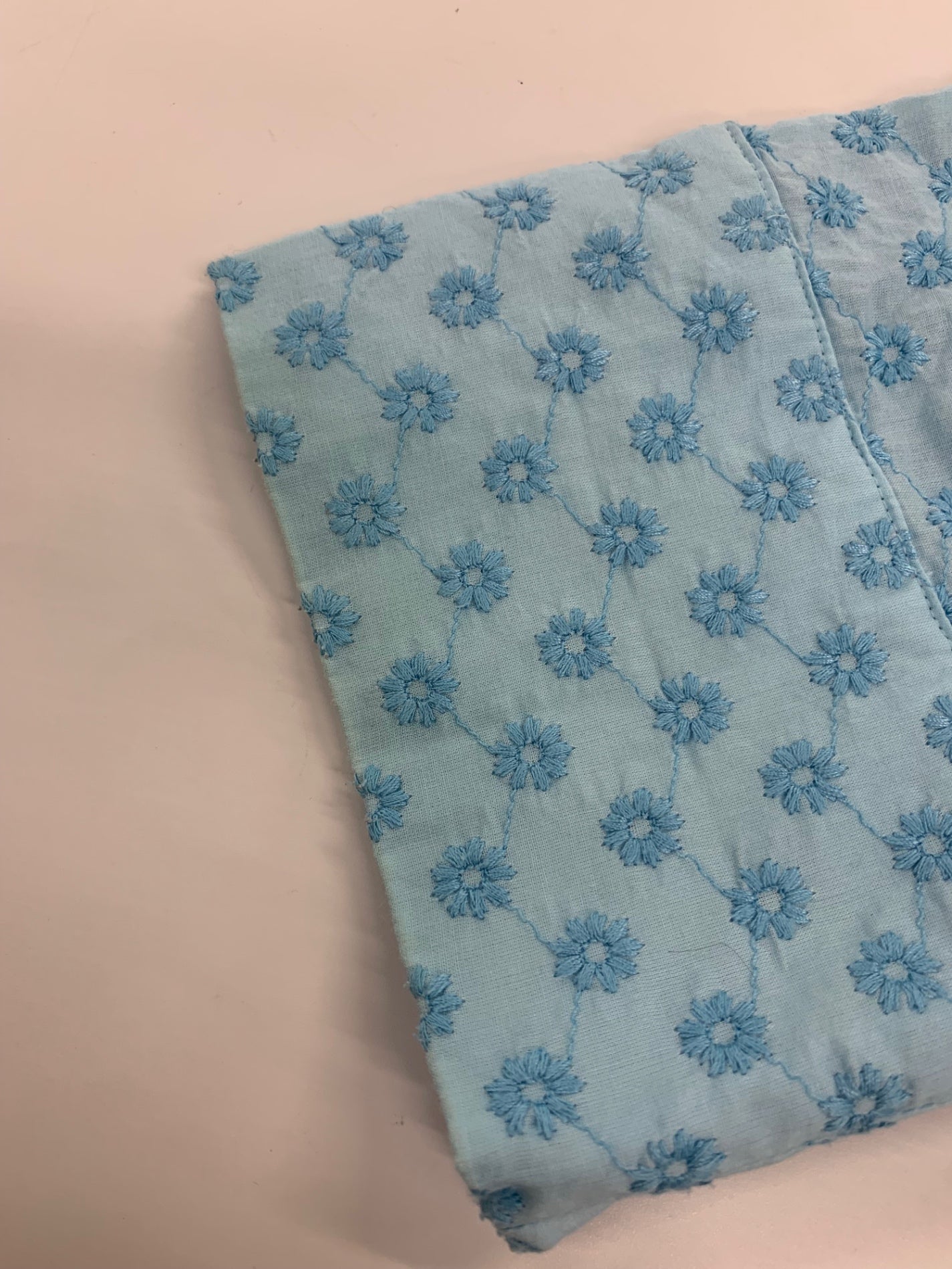 ケイトスペード ワンピース XS ブルー 刺繍 IT1CBRD0Y0X4