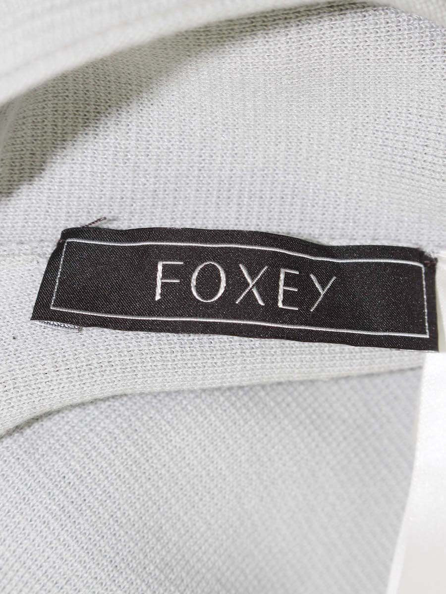 フォクシーブティック Bolero Affetto 42204 カーディガン ボレロ 38 ブルーグレー 2022年増産品 IT0A7KSYWO8W