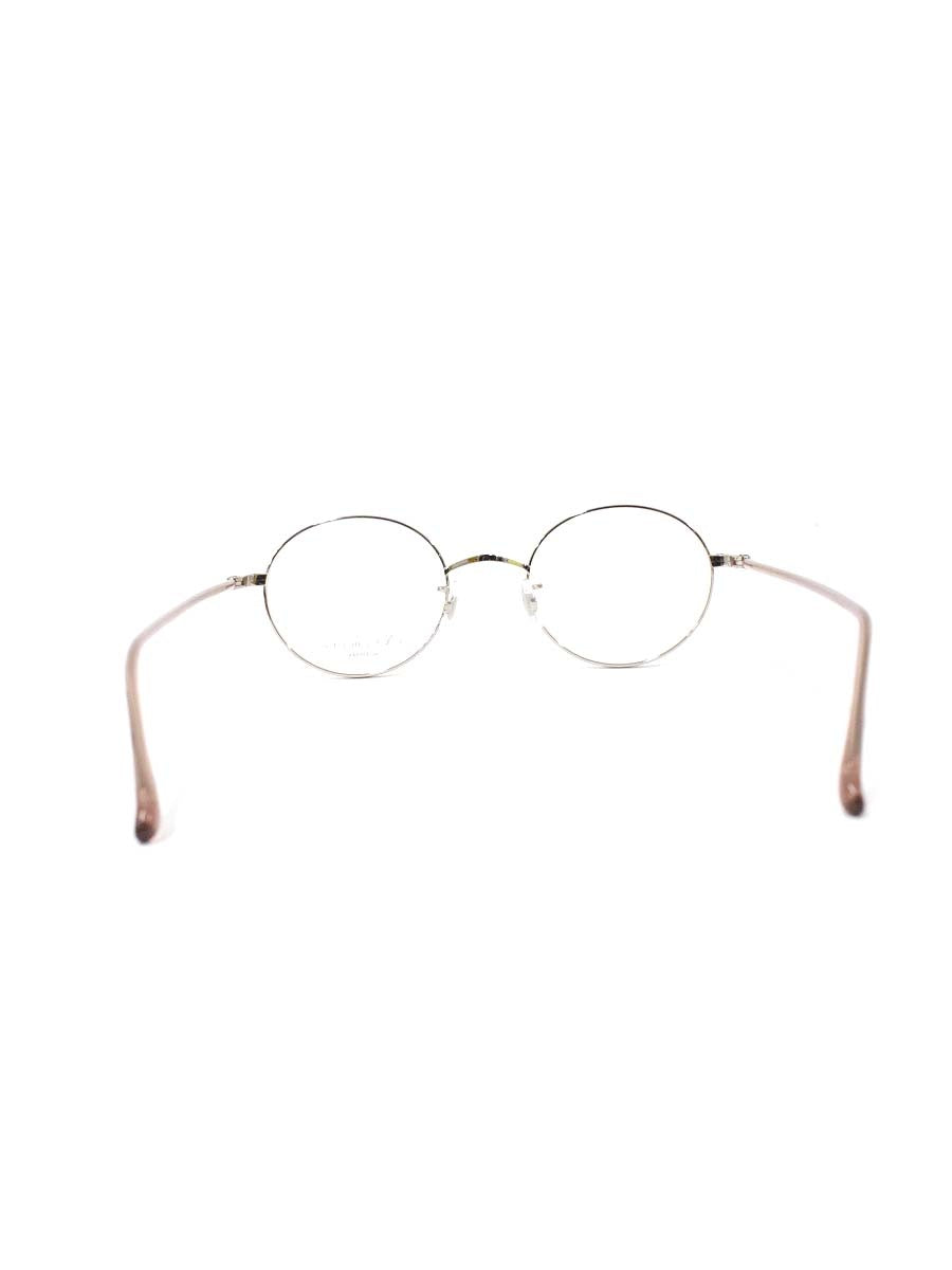 アンティミテ INE-1009 メガネ ピンクシルバー/クリーム INTIMITE BY EYEVAN アイヴァン メタルフレーム フルリム ラウンド ITFURR32GYD5