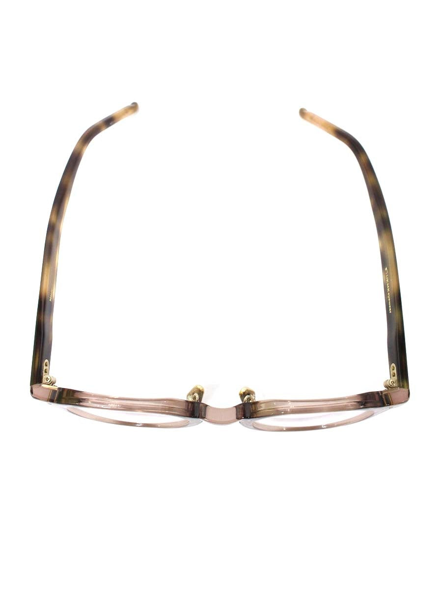 ユーケーエムケーアイウェア NOUV メガネ ピンク セルフレーム フルリム ボストン ITVTZBD7N3WW 【SALE】