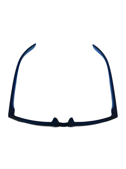 ナイキ DEEP WAVE AF DQ4553 サングラス ブルー セルフレーム フルリム ウェリントン IT8H8FSCNB2O 【SALE】