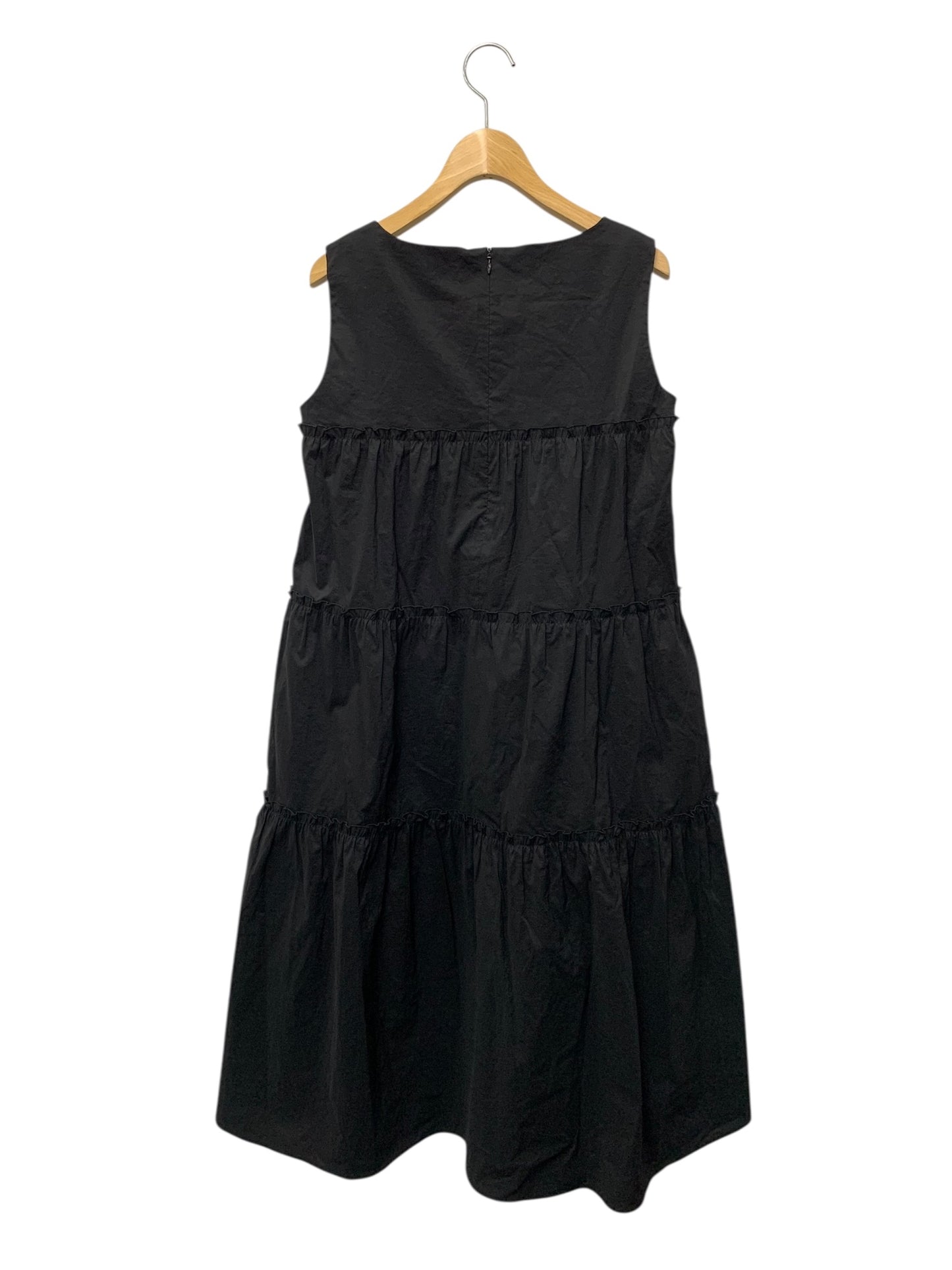 エムズグレイシー 511315 ワンピース 38 ブラック ティアード フレア ITMCV9JW7T9Y