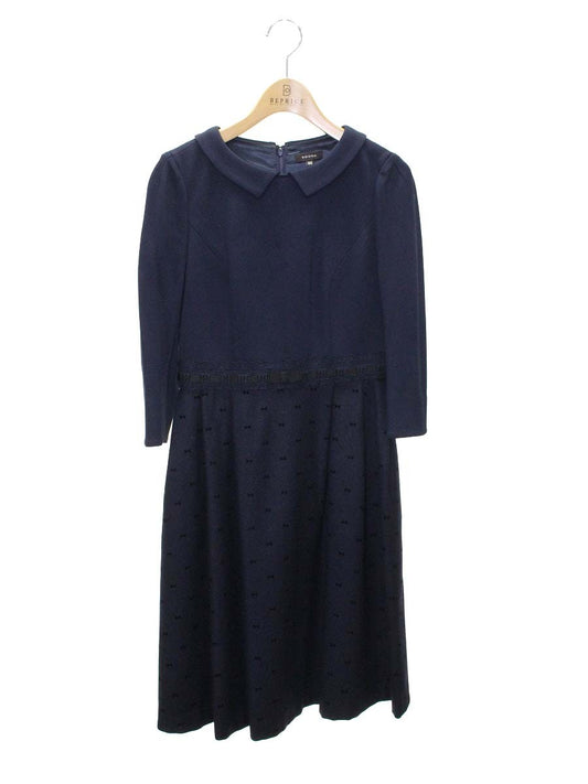 トッカ OPTOGW0933 ワンピース 00 ネイビー リボン 襟付き IT5N5291VYUO