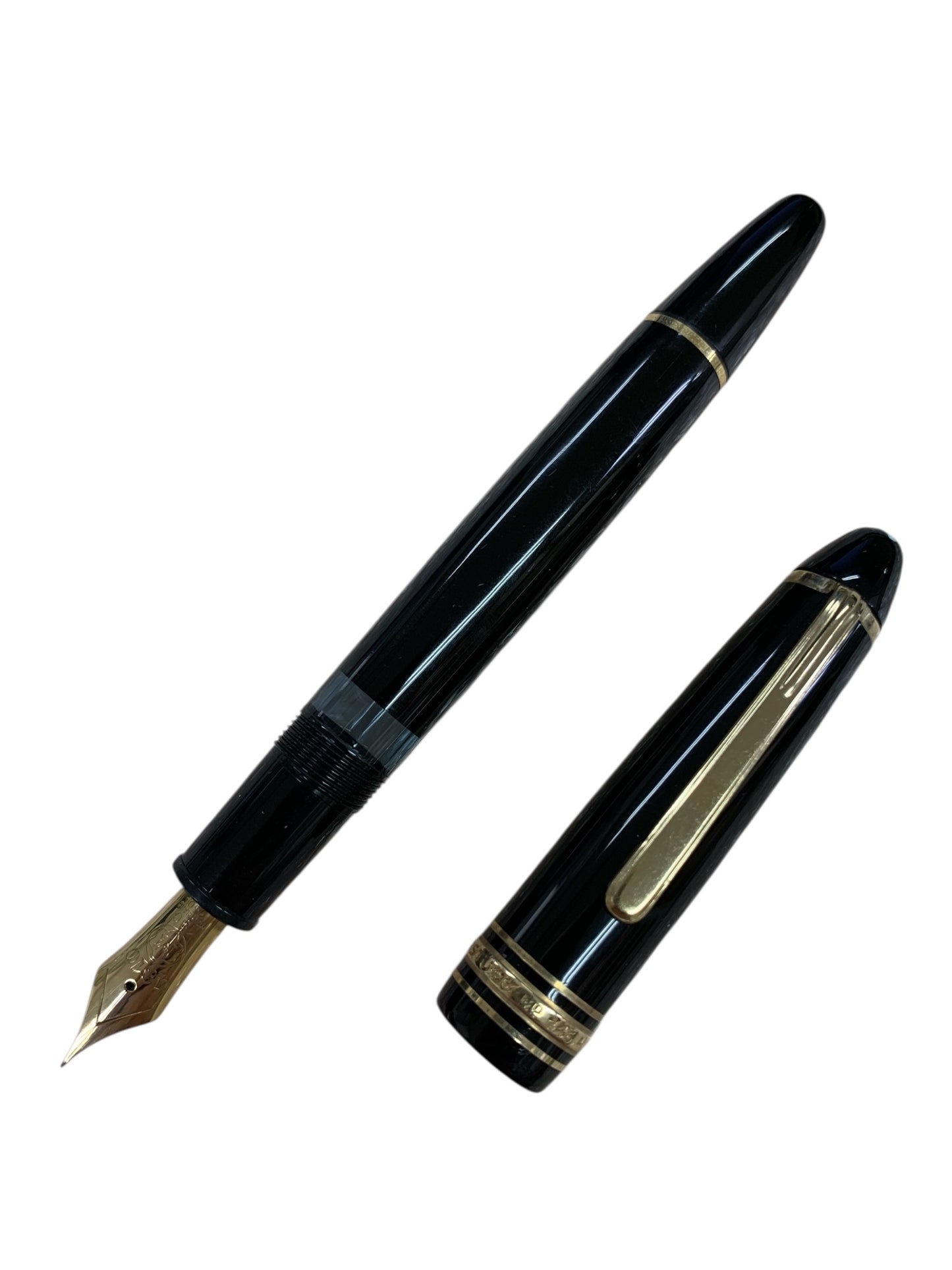 モンブラン 万年筆 旧マイスターシュテュック 146 ブラック EF 18K 750 ITKIIODLEU8O