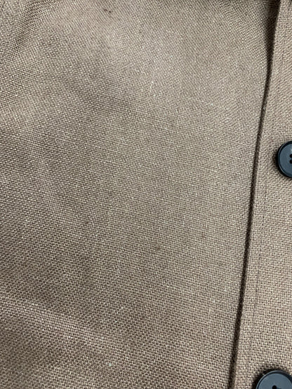 ジーニック Coverall  JEANIK0113LNN ジャケット Ｓ ブラウン リネン ITSF3Z1C45IO 【SALE】