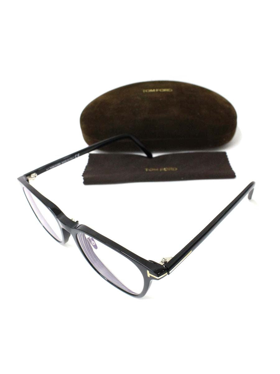 トムフォード TF5860-D-B メガネ ブラック セルフレーム フルリム ウエリントン ITIO8H4RKDT2