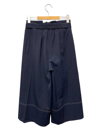 エムズグレイシー Stitch Wide Pants 916302 パンツ 38 ネイビー ITEN7RPZMGOS