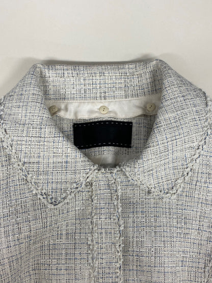 トゥービーシック W5E03-511-05 ジャケット 40 ホワイト ツイード ITSD5C19YE1A