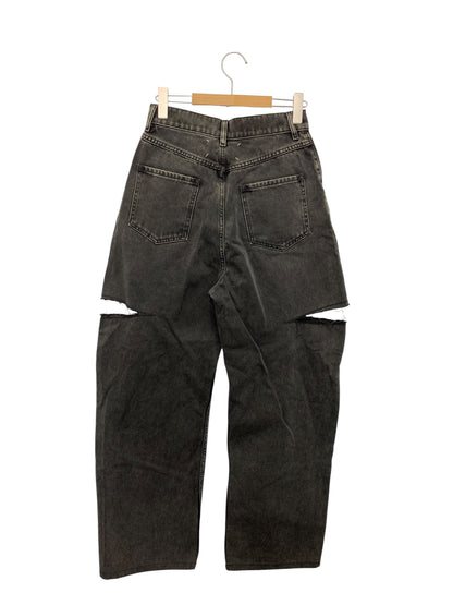 メゾンマルジェラ S51LA0051 S30743 デニムパンツ 40 グレー ダメージ加工 ITU51UI5I2VC