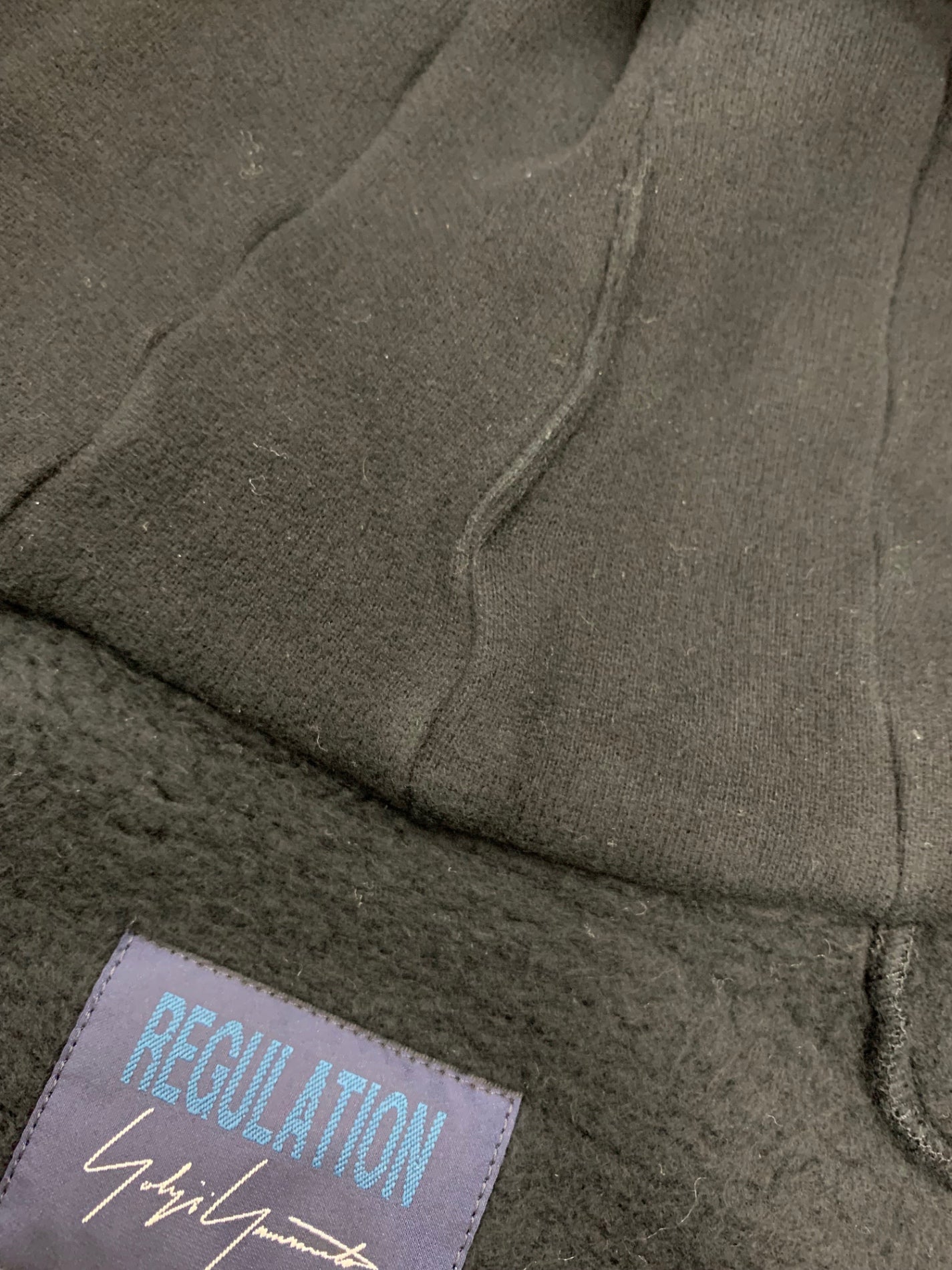 レギュレーション ヨウジヤマモト Liy/C BRUSHED FRENCH TERRY HOODED TRACK DRESS FM-D51-002 ワンピース 2 ブラック ITDPPYDK4280