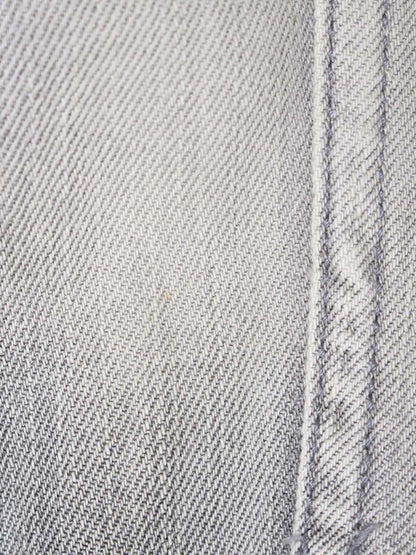 オールセインツ 193005R デニムジャケット XS グレー ダメージ加工 IT7I0Z9TG1W0