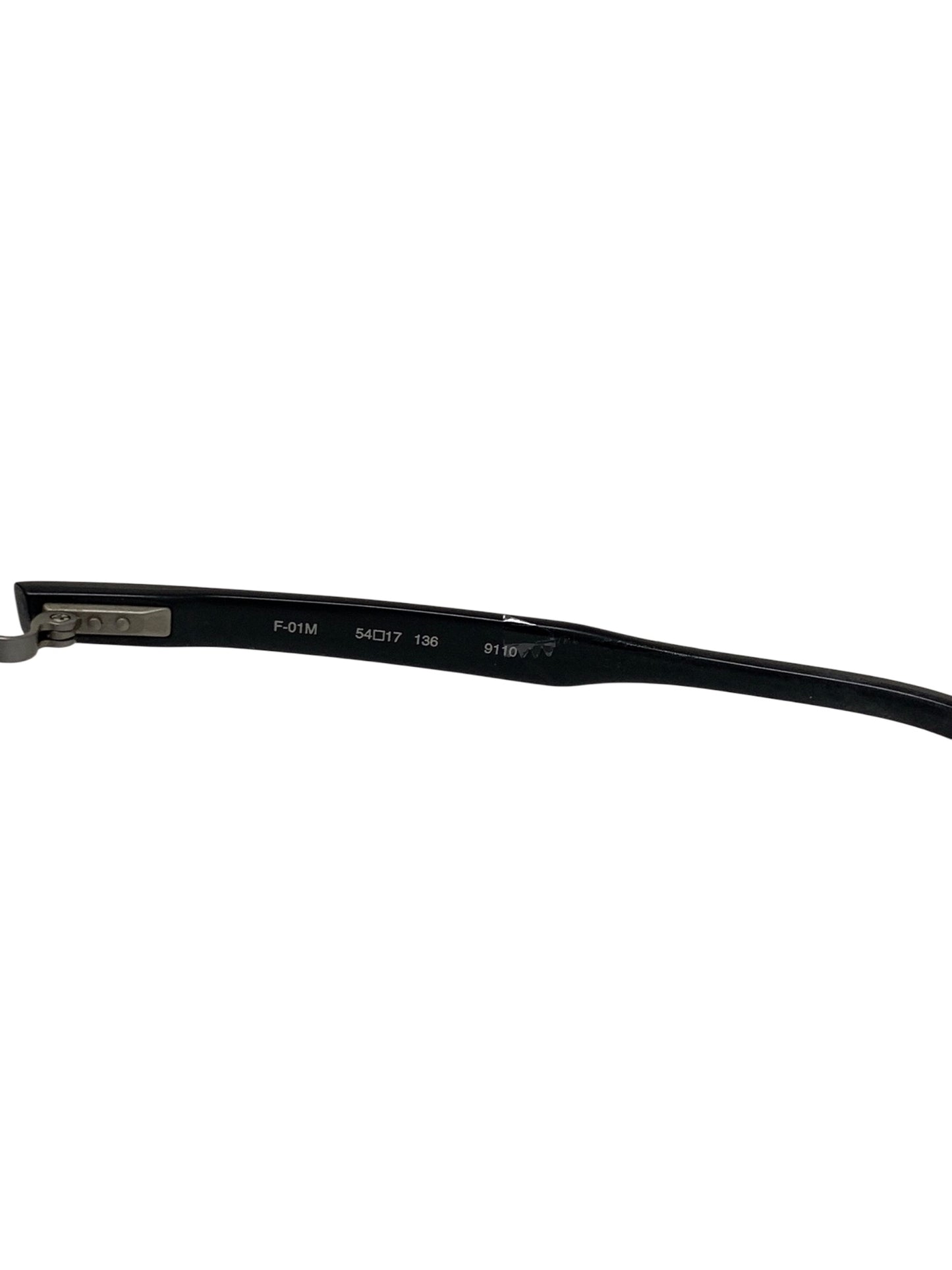 フォーナインズ F-01M メガネ ブラック コンビフレーム フルリム ウェリントン ITO8IC4QL4LC