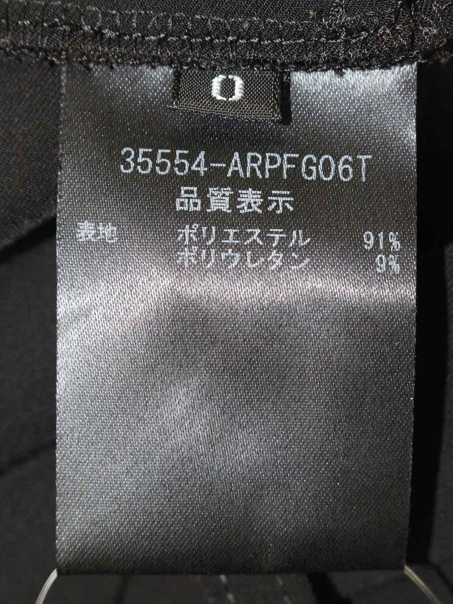 アディアム 35554 パンツ 0 ブラック タック ITPL5KSBDRD4