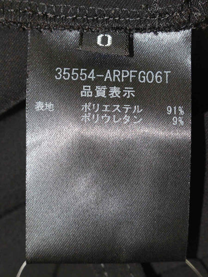 アディアム 35554 パンツ 0 ブラック タック ITPL5KSBDRD4
