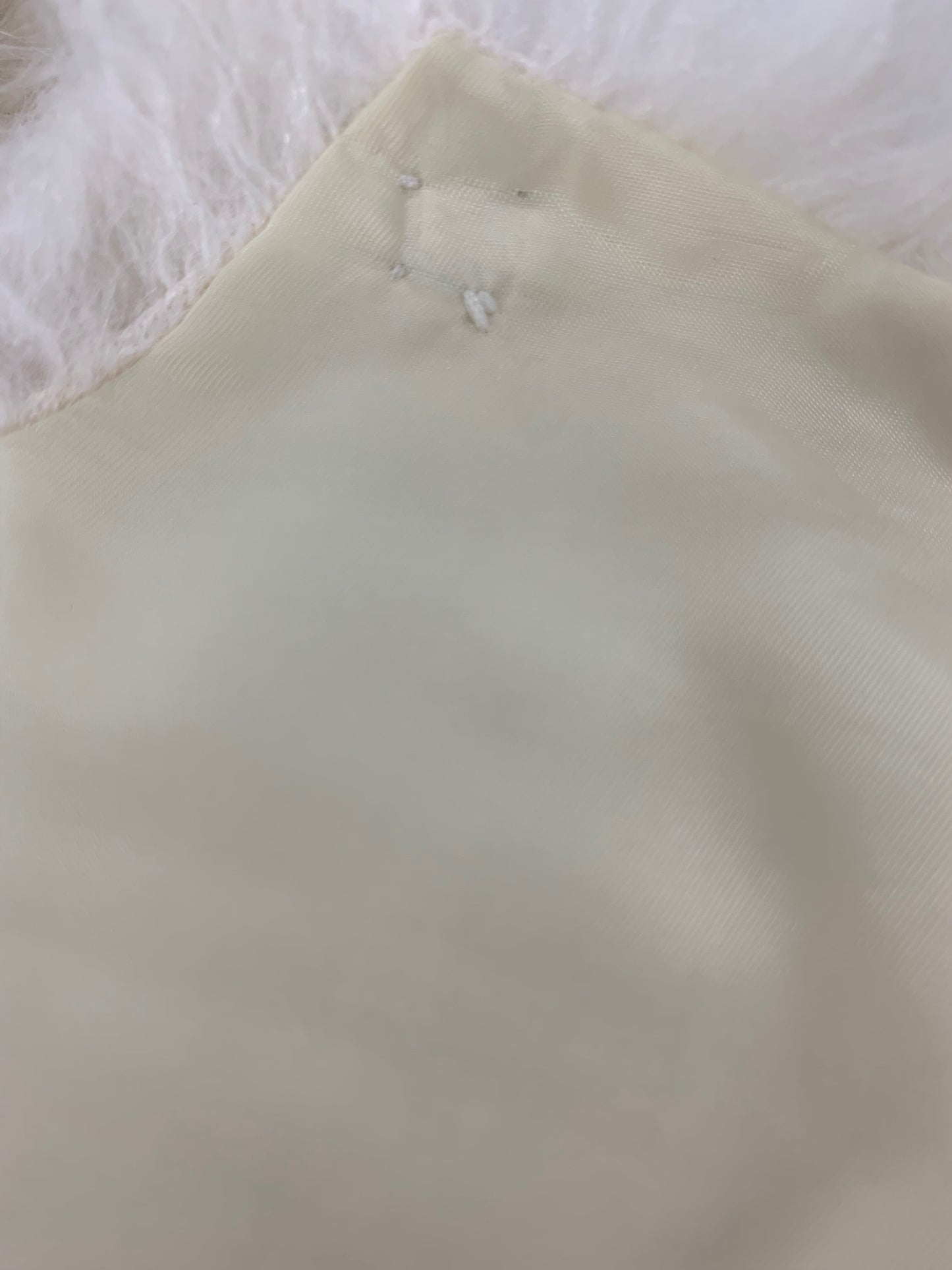 ルルット LU23-VEFW54 F ホワイト フェイクファー IT1MXMIEWQYM