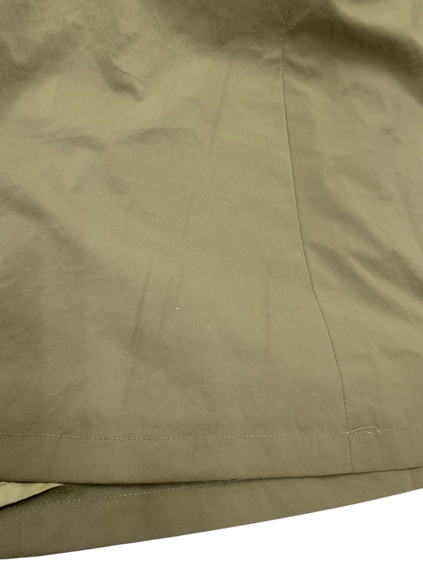 エムズグレイシー 117102 スカート 38 カーキ フレア ベルト付き IT3T1NEDTEG6