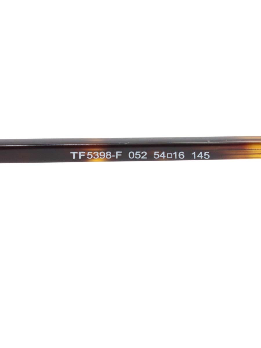 トムフォード TF5398-F メガネ ブラウン コンビフレーム フルリム ウェリントン ITJ3SL1QXWNW