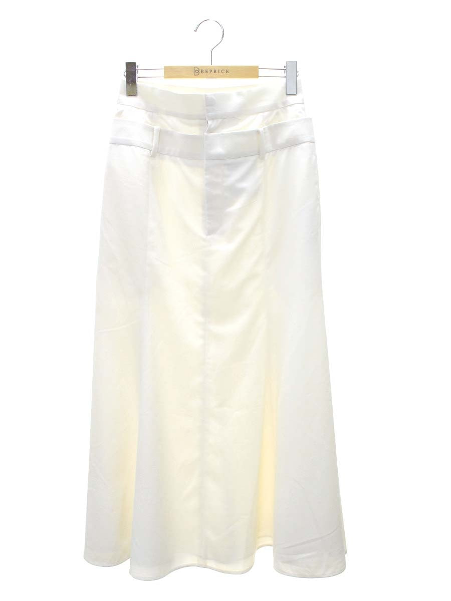 アディアム　ロングスカート　ホワイト アディアム通販 | 中古ブランド品・古着洋服 | ビープライス