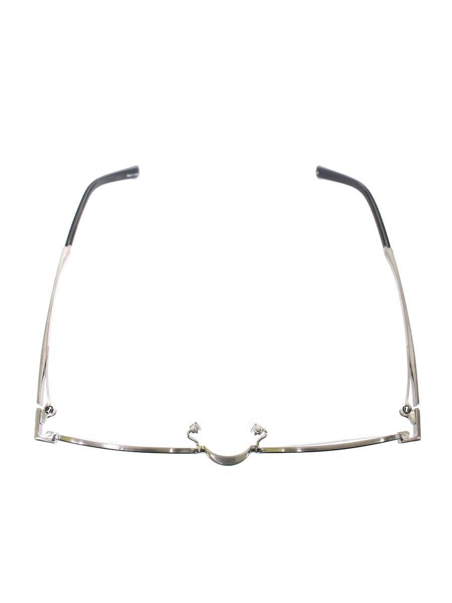 ゴールドファイル GPE-5025 メガネ ブラック/シルバー メタルフレーム フルリム オクタゴンシェイプ ITLY10KZ7BDE