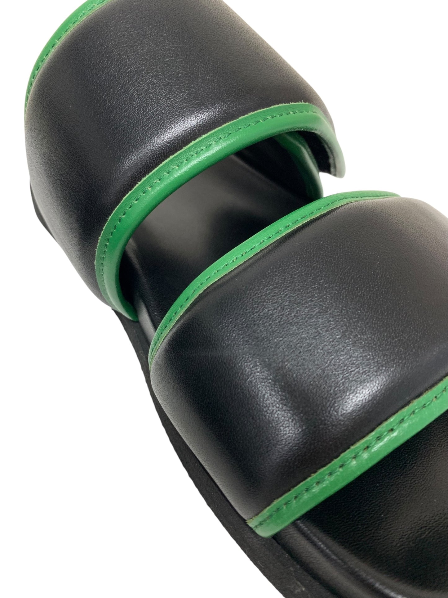 キャバン CABaN by Patricia Urquiola パイピングダブルストラップサンダル 49013101006 41 ブラック ITYAZ9NK8I58 【SALE】