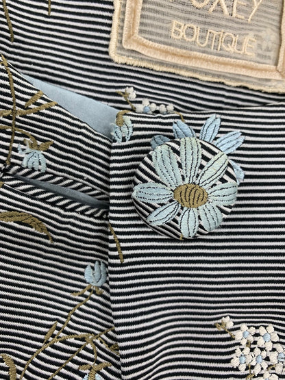 フォクシーブティック フローラルジャガード コート 35684 40 ブラック ITM7HNAEH2SG