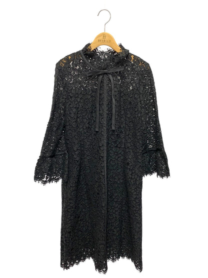 ルネ 6946760 ワンピース 36 ブラック カットワーク ITA26K8SGRCG