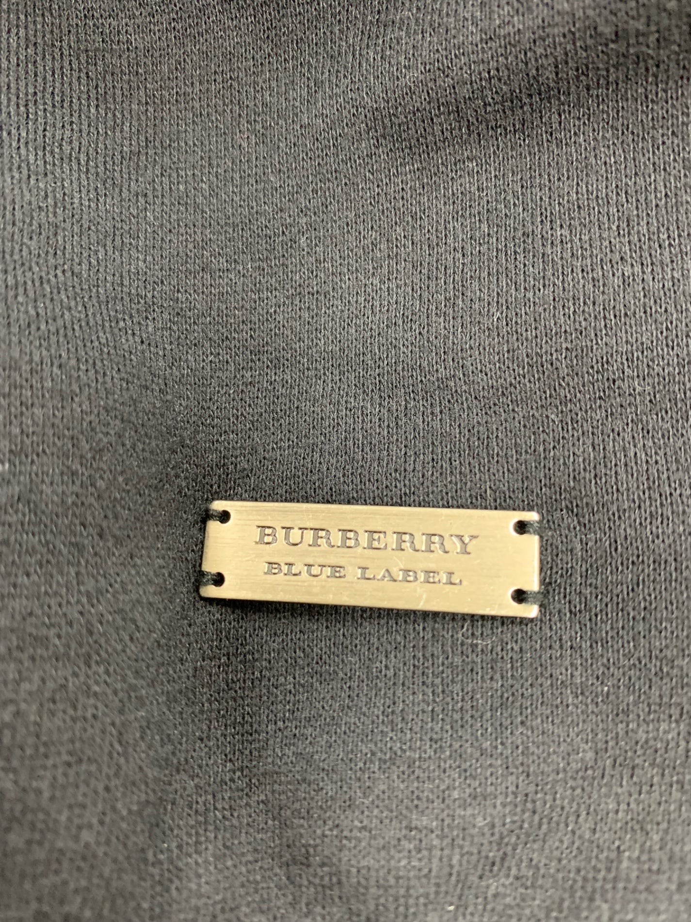 バーバリーブルーレーベル E191-685-09 ダッフルコート 38 ブラック レザー フード ドルマンスリーブ IT7CQMLGOD0M