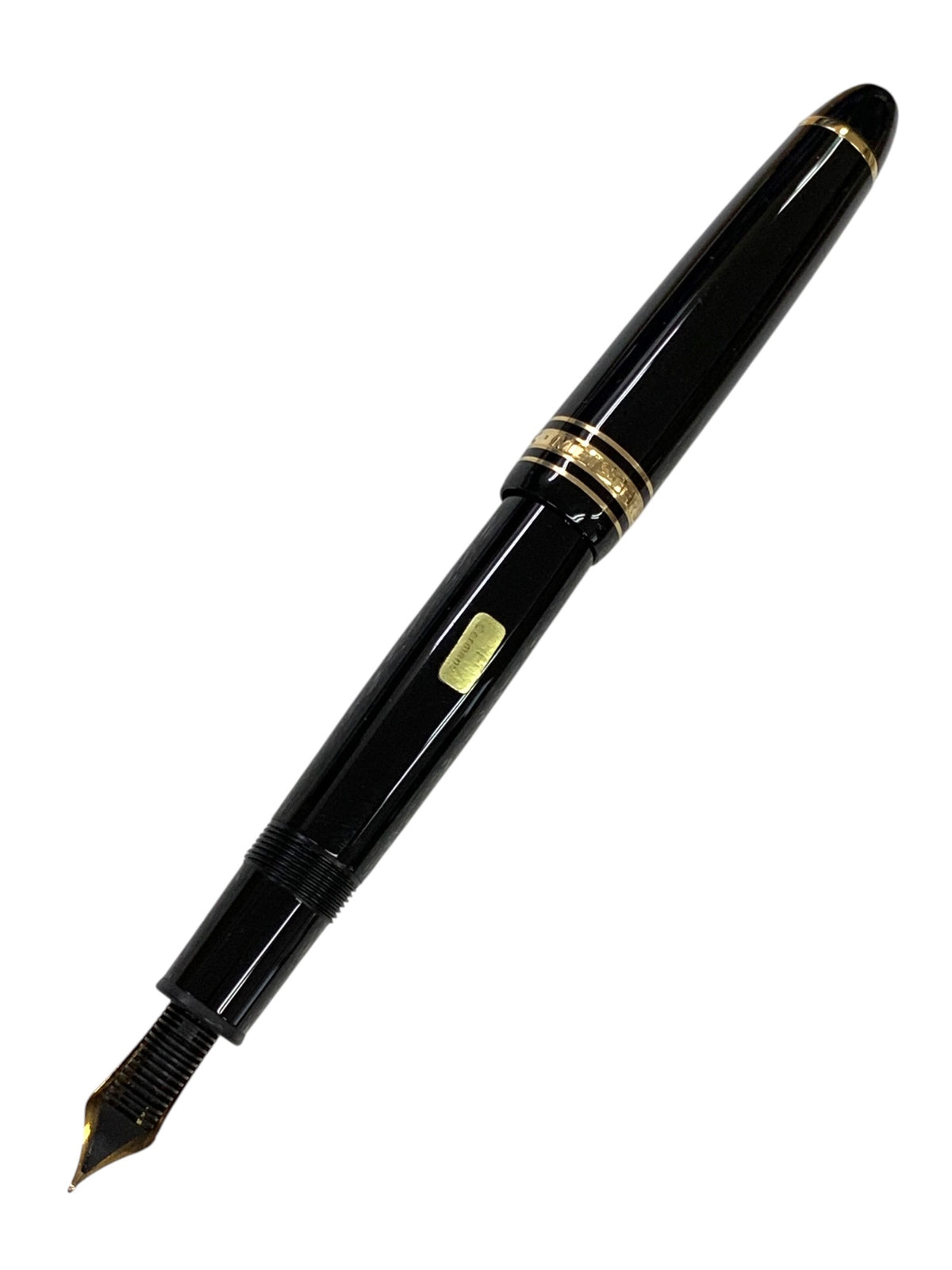 モンブラン 万年筆 マイスターシュテュック 147 トラベラー ブラック F 14K ITY871MS6YGO
