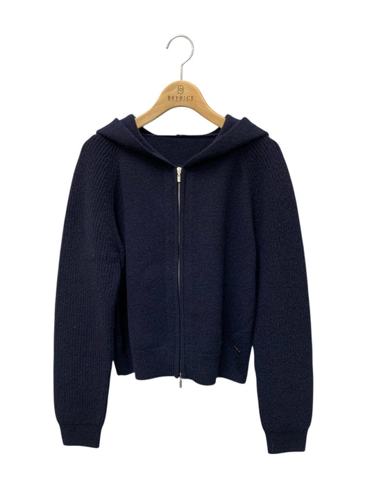 フォクシーブティック Knit Parka Florence Hoodie 43206 40 ネイビー ITBQFQMNETOM
