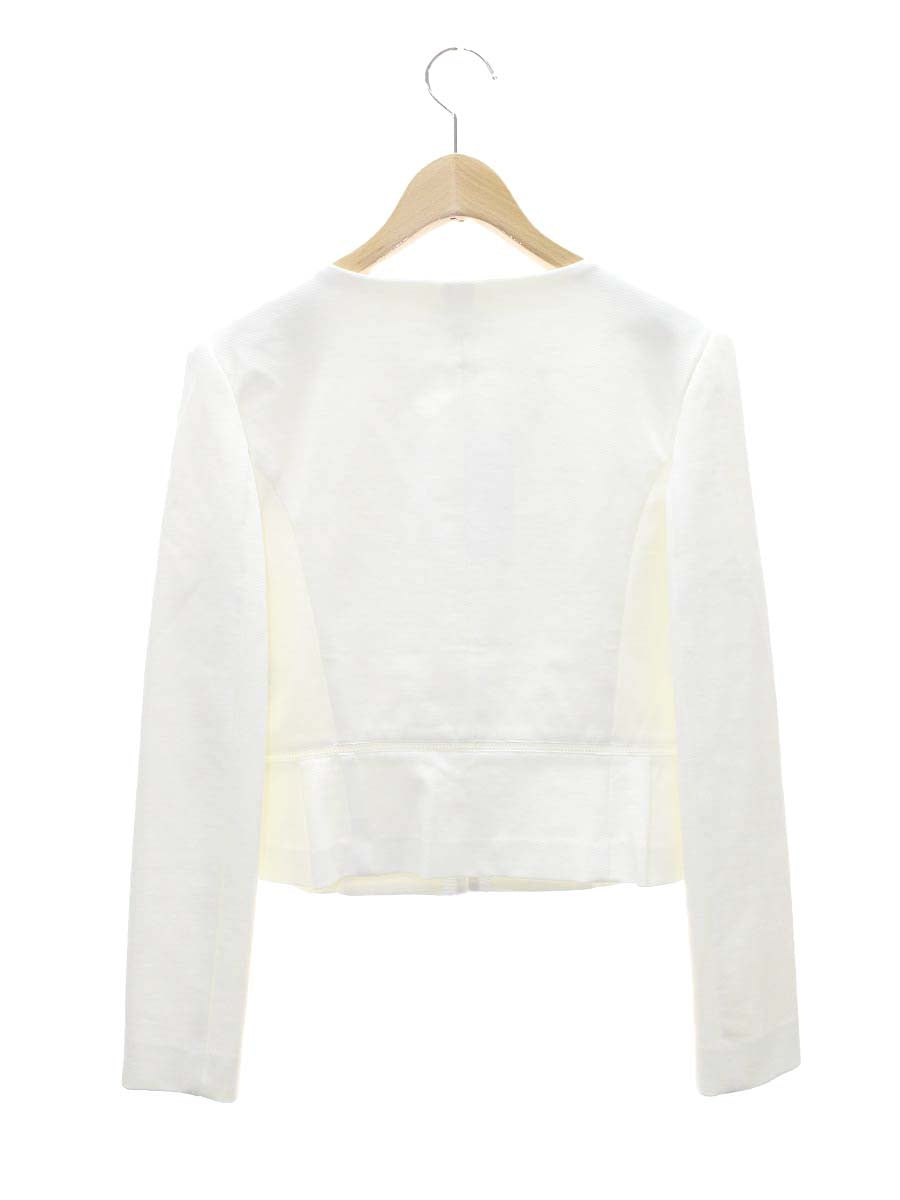 トッカ KKTOBS0205 ジャケット M ホワイト ノーカラー IT3P0STWB6ZY