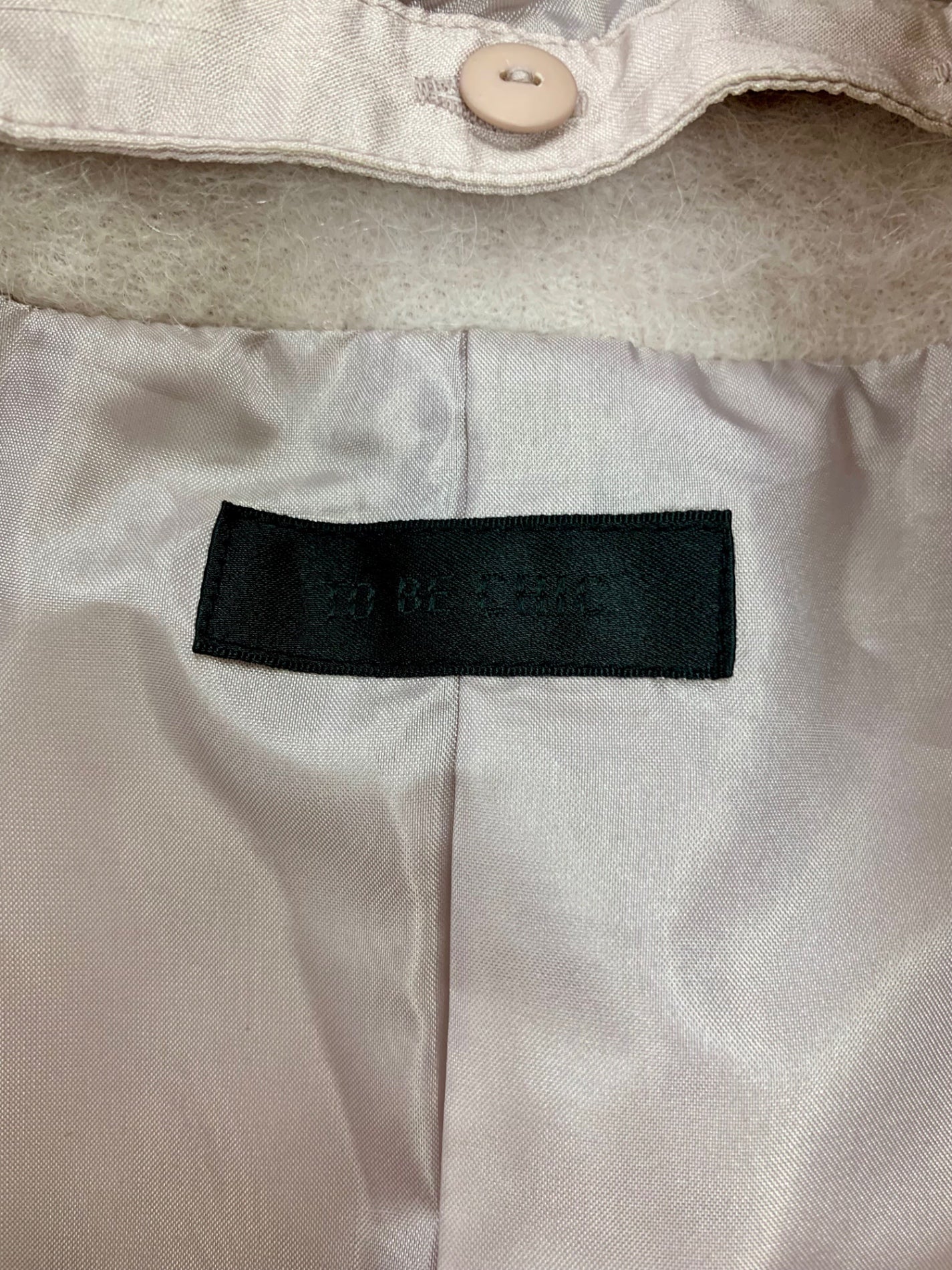 トゥービーシック W5734-433-12 コート X ピンク フォックスファー ウール モヘヤ混 ITFG4X3ADQV0