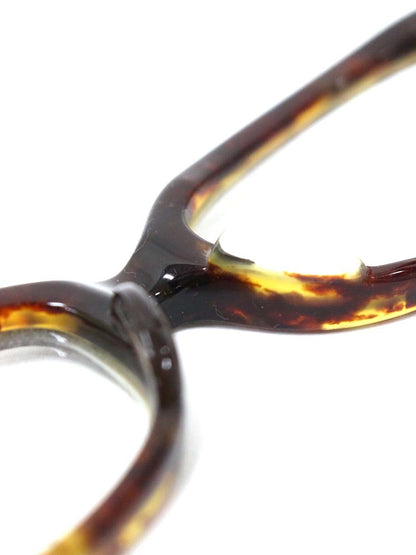 小竹長兵衛 T310-4 メガネ ブラウン べっ甲柄 セルフレーム フルリム スクエア ITNG3L4UEUAS