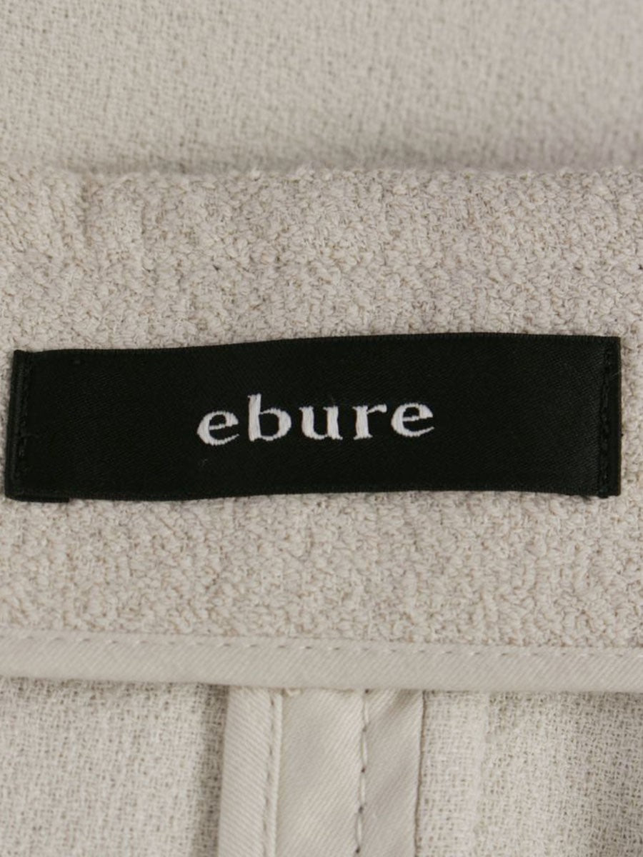 エブール バックスリット ロングスカート 3410500101 36 オフホワイト 21AW ITDKLC228VWK