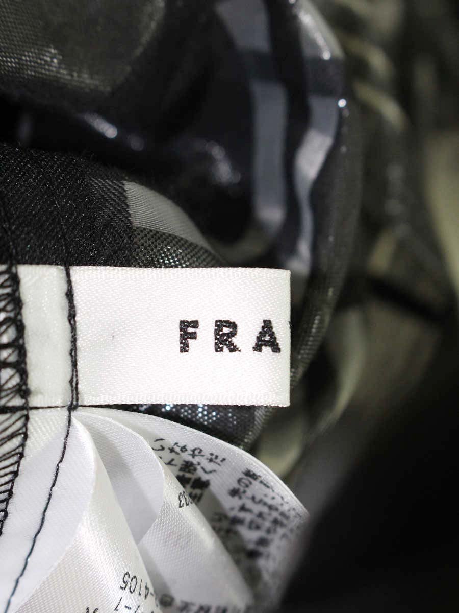 フレイアイディー シャーリングハイネックチェックブラウス FWFB225086 ブラウス 1 ブラック/グレー ITGJ4A5TZML8