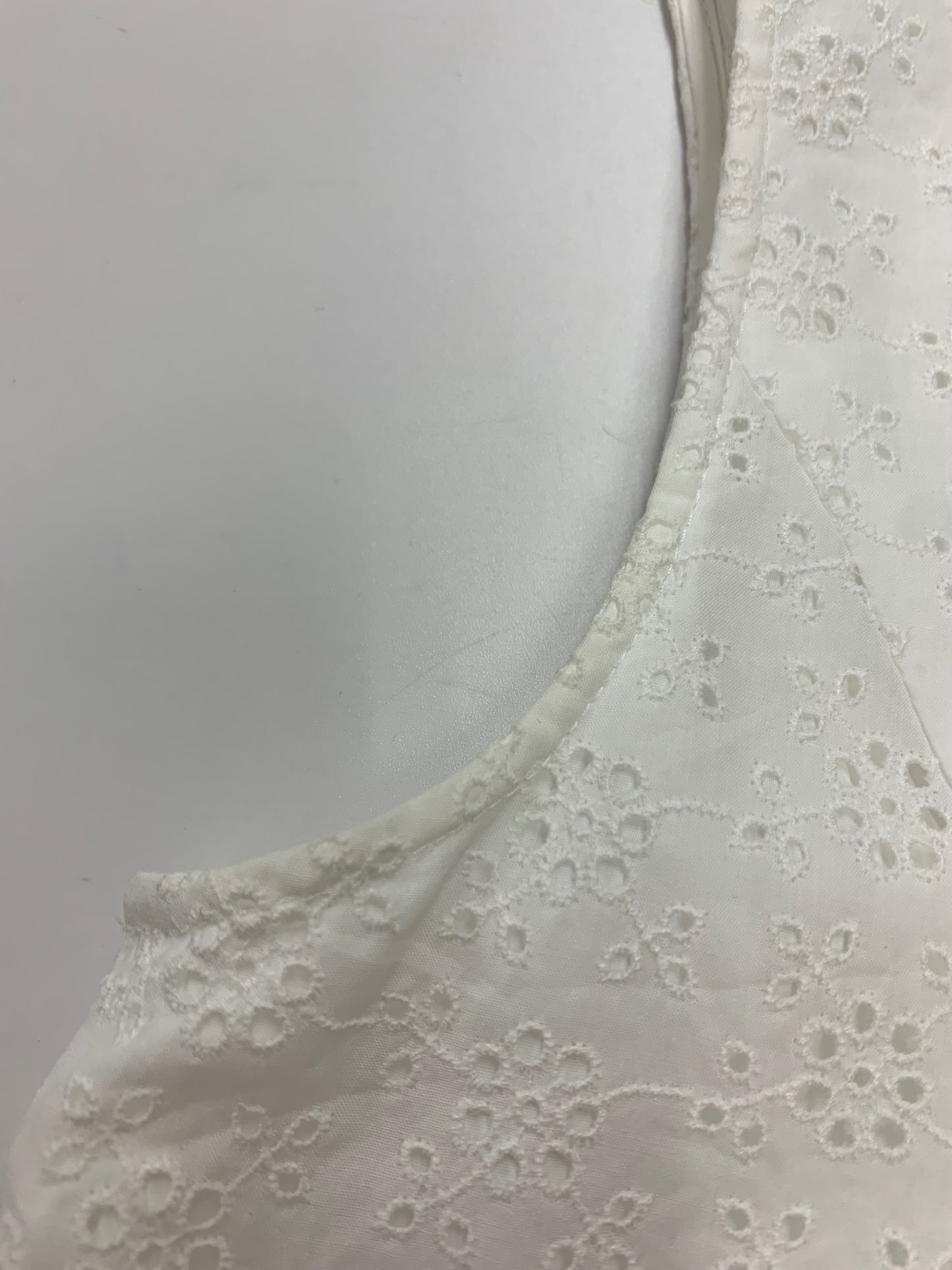 フォクシーブティック The Francine Dress 42575 ワンピース 38 ホワイト カットワーク ITVZWUG07CBS