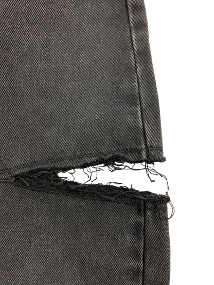 メゾンマルジェラ S51LA0051 S30743 デニムパンツ 40 グレー ダメージ加工 ITU51UI5I2VC