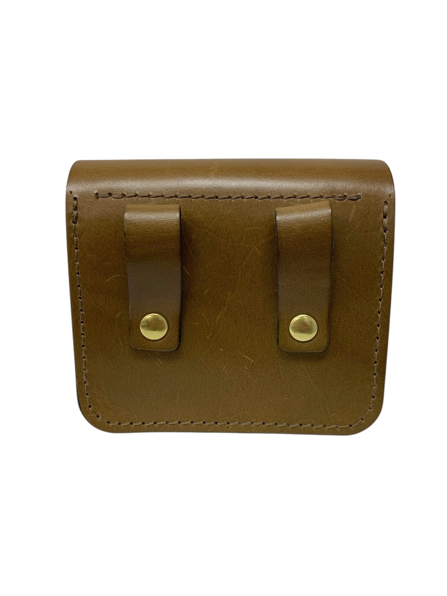 ヘルツ ベルトポーチ ウエストポーチ ブラウン ラティーゴ ハードレザー ITE43E4FIL7T