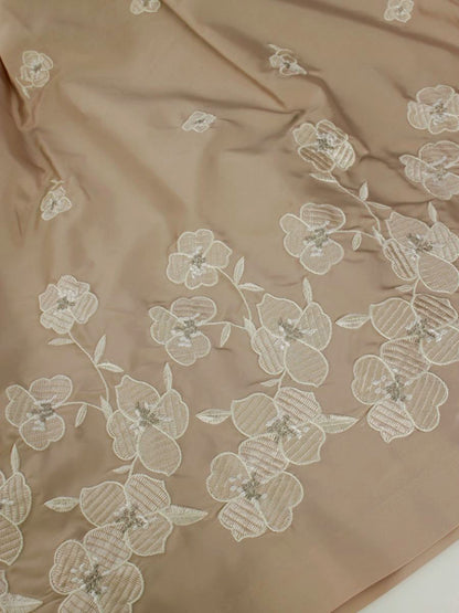 ギャラリービスコンティ 1175961 スカート 2 ベージュ 花柄 刺繍 IT75HAPD0JS8 【SALE】