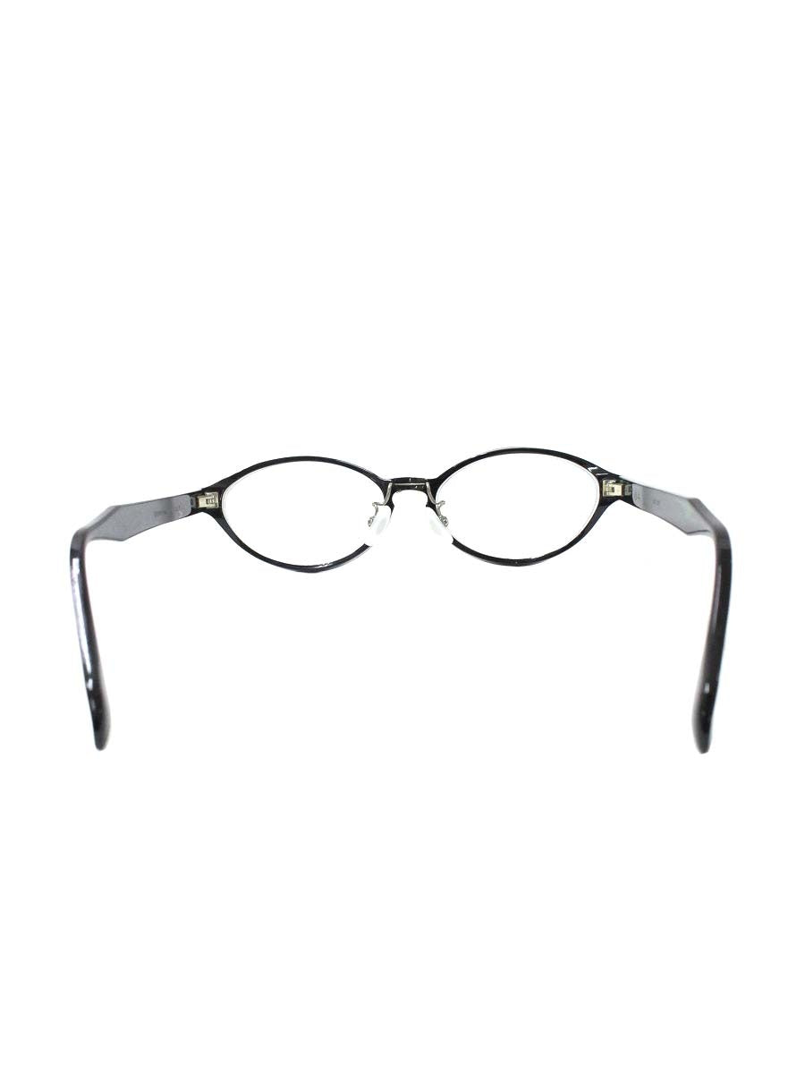 杉本圭(スギモトケイ) KS-97 メガネ ブラック セルフレーム フルリム オーバル（楕円） IT1AV0UMZPGW 【SALE】