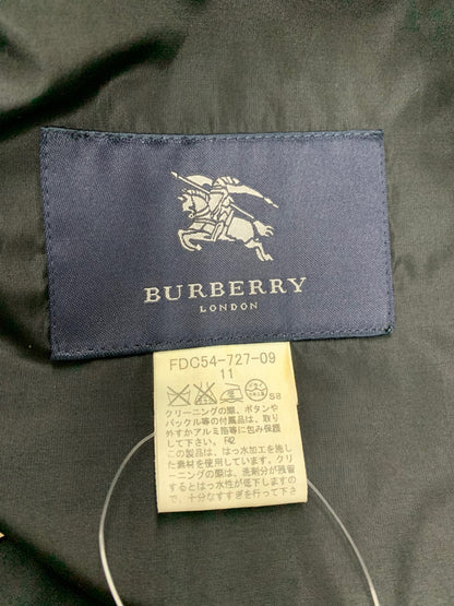 バーバリーロンドン FDC54-727-09 コート 11 ブラック トレンチ シルク混 ITBPSCKVAP6W